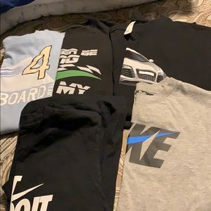 Five boys shirts selling all together